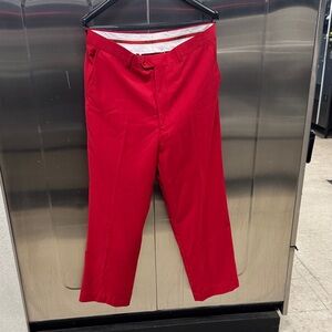 Elegant Red Women's Pantsuit